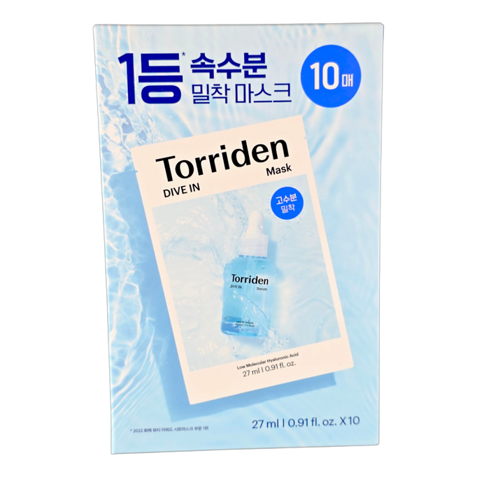 tor03-10-x-0-91-oz - Torriden DIVE-IN Hyaluronic Acid Sheet Mask-image1