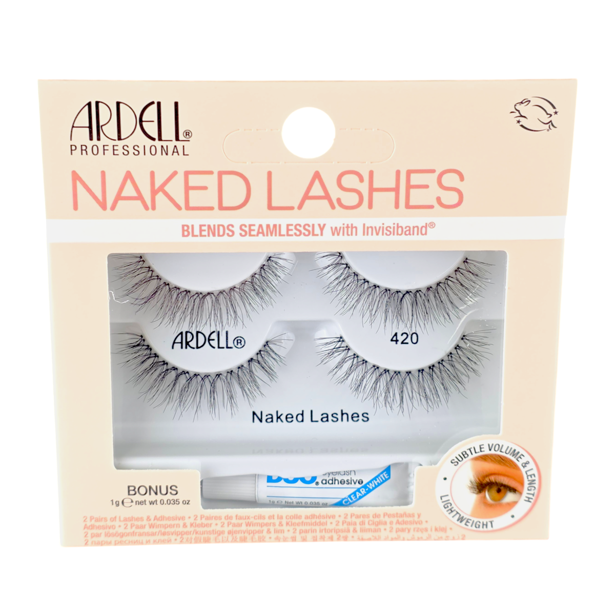 ard162-420-set - Ardell Naked Lashes + Duo Adhesive Set-image1