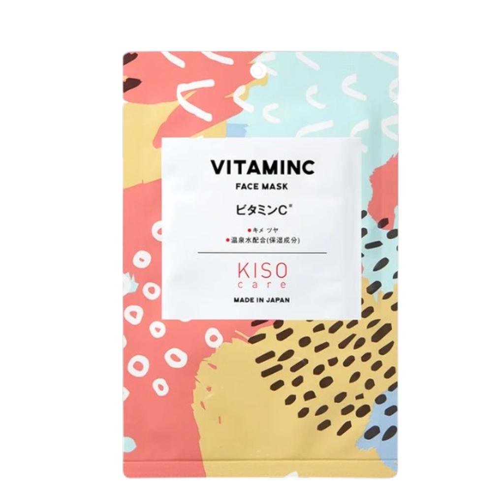 ksc29-1-sheet - Kisocare Brightening Vitamin C Facial Sheet Mask-image1