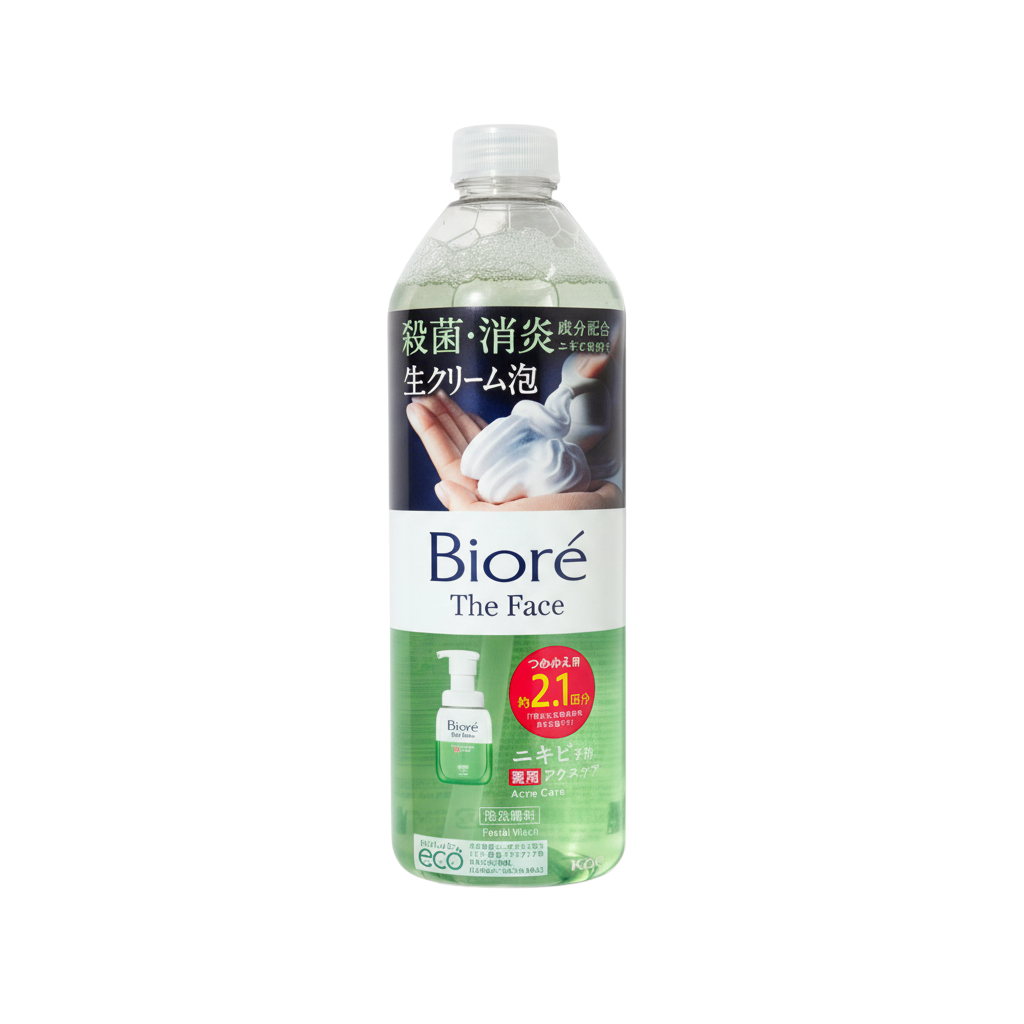 ore58-refill - Biore The Face Foam Facial Cleanser Acne Care-image1