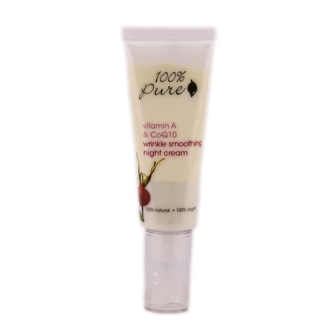 100% Pure Vitamin A & CoQ10 Wrinkle Smoothing Night Cream-image1