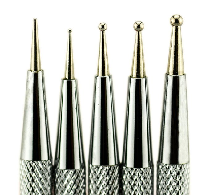 Professional Dotting Pen Stainless Steel
