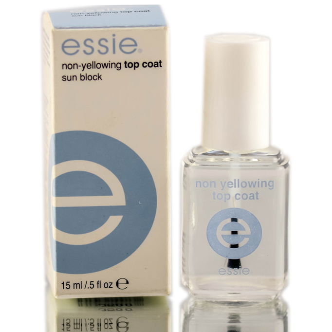 Essie Non-Yellowing Top Coat Sun Block