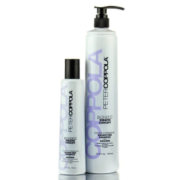 Peter Coppola Keratin Concept Color Command Sulfate-Free Shampoo w/ Azulene-image1