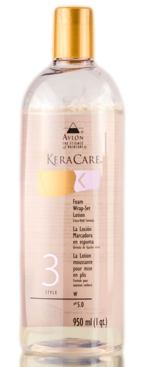KeraCare Foam Wrap - Set Lotion (Extra-Hold Formula)