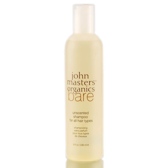 John Masters Organics Bare Unscented Shampoo for all hair types