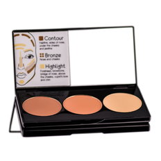 Motives 3-In-1 Contour & Bronze And Highlight Kit-image1