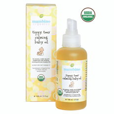 Mambino Organics Tippy Toes Calming Baby Oil