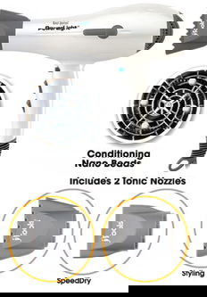 Bio Ionic Powerlight  NanoIonic Pro Hair Dryer