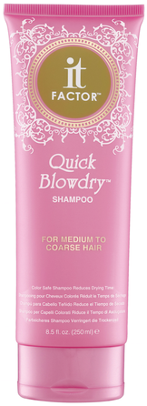 It Factor Quick Blowdry Shampoo - For Medium To Coarse Hair