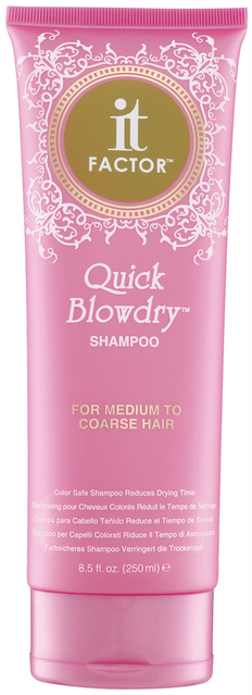 It Factor Quick Blowdry Shampoo - For Medium To Coarse Hair