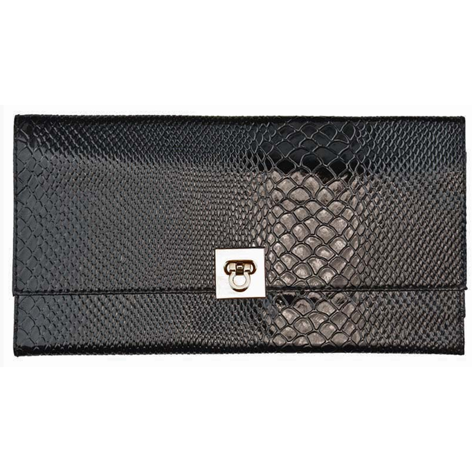 Morphe Black Snake Skin Case ACS