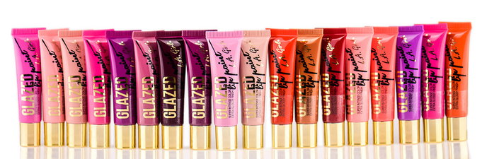LA Girl Glazed Lip Paints-image1
