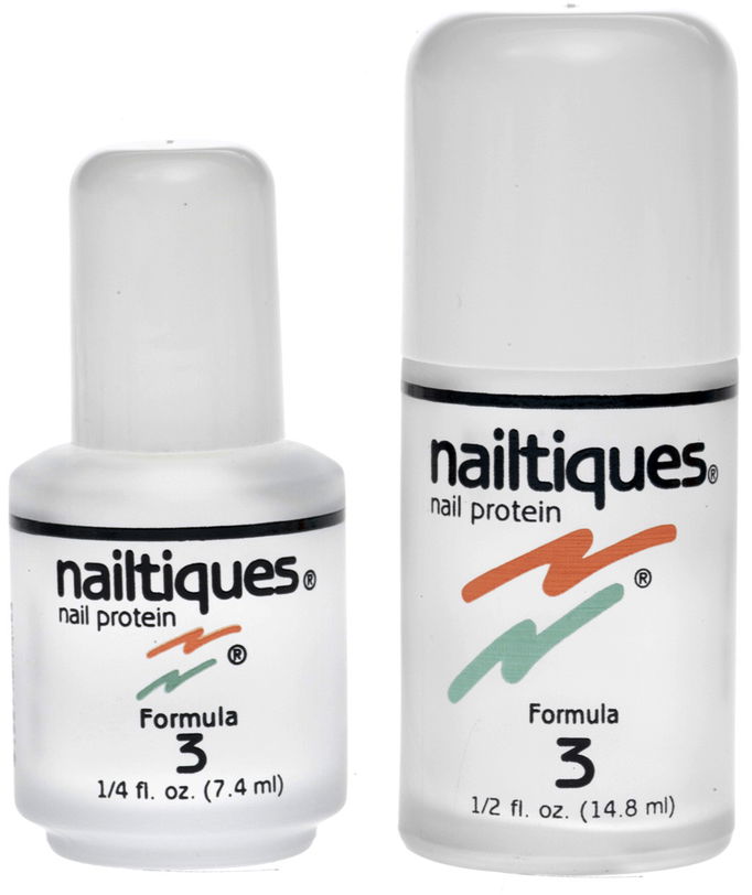 Nail Supplements: Nailtiques Nail Protein Formula 3 - care for naturally hard, dry nails