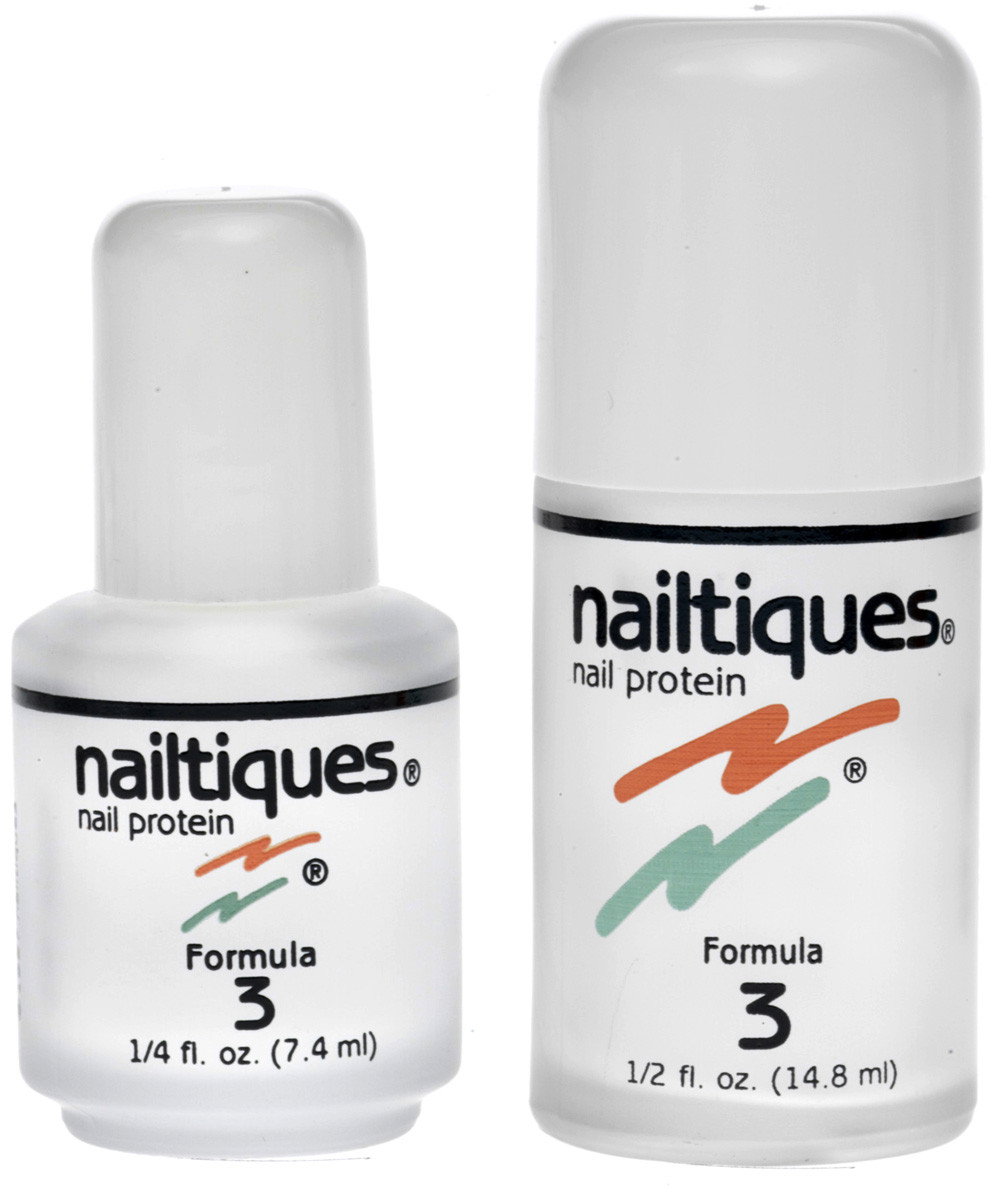 Nail Supplements: Nailtiques Nail Protein Formula 3 - care for naturally hard, dry nails-image1