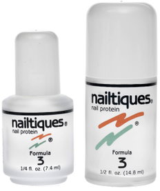 Nail Supplements: Nailtiques Nail Protein Formula 3 - care for naturally hard, dry nails-image1