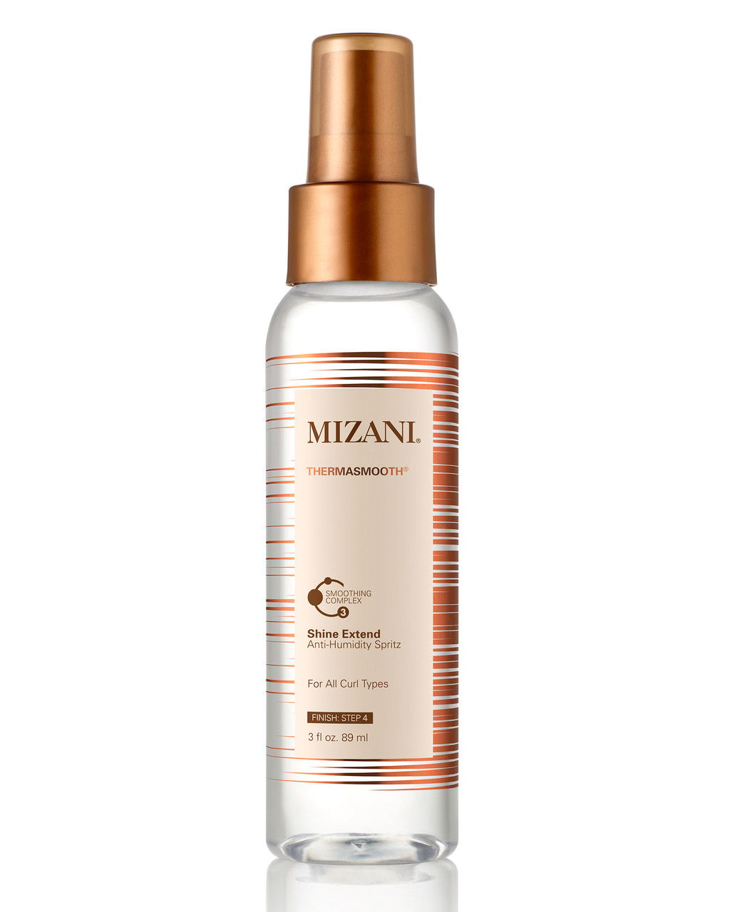 3 oz, Mizani Thermasmooth Shine Extend Anti-Humidity Spritz