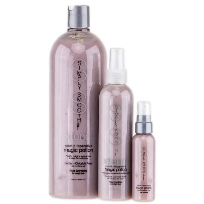 Simply Smooth Xtend Keratin Repairative Magic Potion, THE ORIGINAL, fixes everything! Simply Smooth Xtend Keratin Repairative Magic Potion, THE ORIGINAL, fixes everything!