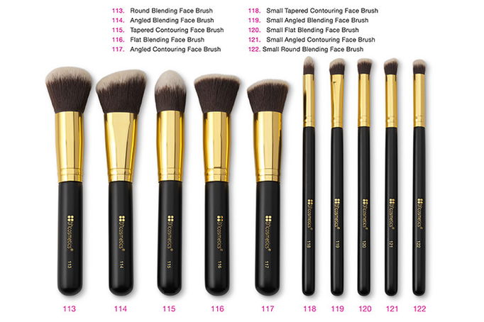 BH Cosmetics Sculpt and Blend - 10 Piece Brush Set