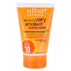 Alba Botanica Very Emollient Sunscreen Natural Protection SPF30