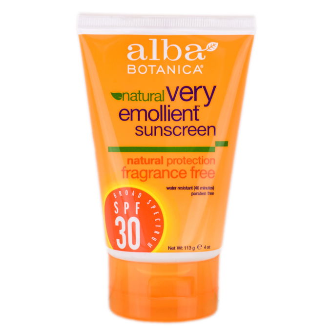 Alba Botanica Very Emollient Sunscreen Natural Protection SPF30