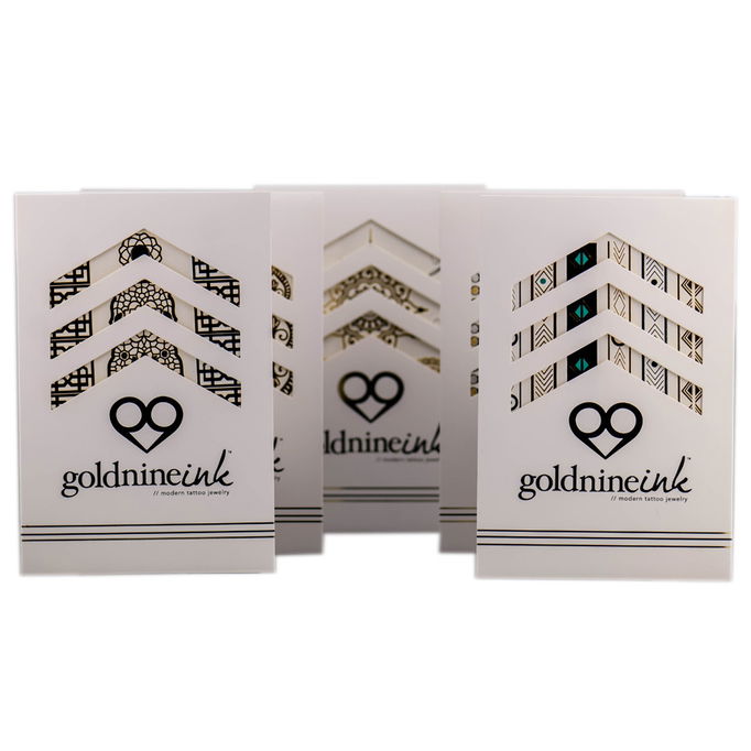 Goldnine Ink Metallic Temporary Tattoos