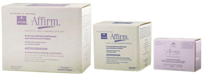 Avlon  Affirm Moisture Plus Conditioning Relaxer Kit for Dry Hair & Sensitive Scalp Formula