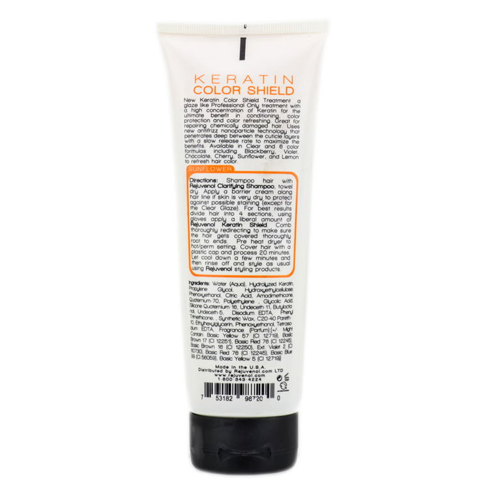 Rejuvenol Keratin Color Shield Sunflower
