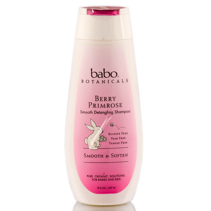 Babo Botanicals Berry Primrose Smooth Detangling Shampoo
