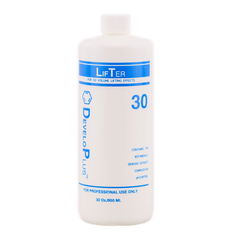 Satin DeveloPlus LifTer Crystal Clear Gel Peroxide 30 Volume