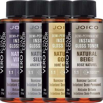 Joico Demi-Permanent Instant Gloss Toner Natural Haircolor-image1 Joico Demi-Permanent Instant Gloss Toner Natural Haircolor-image1