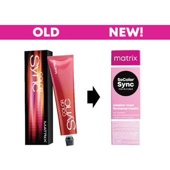 Matrix SoColor Sync Demi Pre-Bonded Alkaline Toner (PREVIOUSLY Color Sync Demi-Permanent Haircolor) (2 oz)