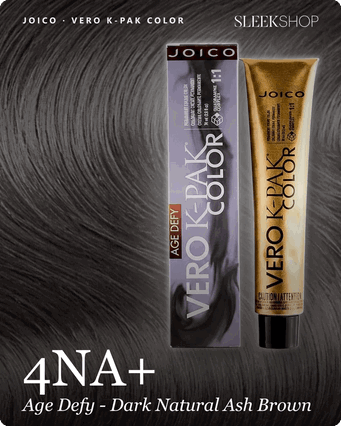 4NA+ Age Defy - Dark Natural Ash Brown, Joico Vero K-Pak Permanent