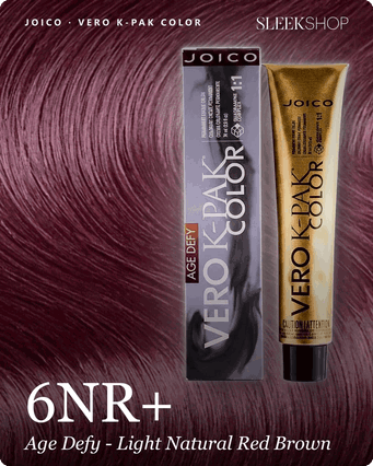 6NR+ Age Defy - Light Natural Red Brown, Joico Vero K-Pak