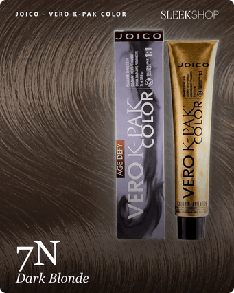 7N - Dark Blonde, Joico Vero K-Pak Permanent Cream Hair Color