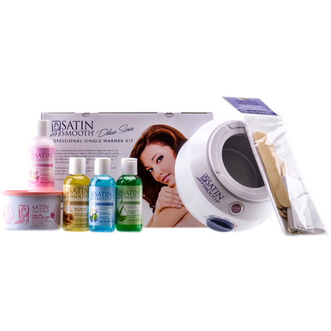 Satin Smooth Professional Single Warmer Kit Satin Smooth Professional Single Warmer Kit