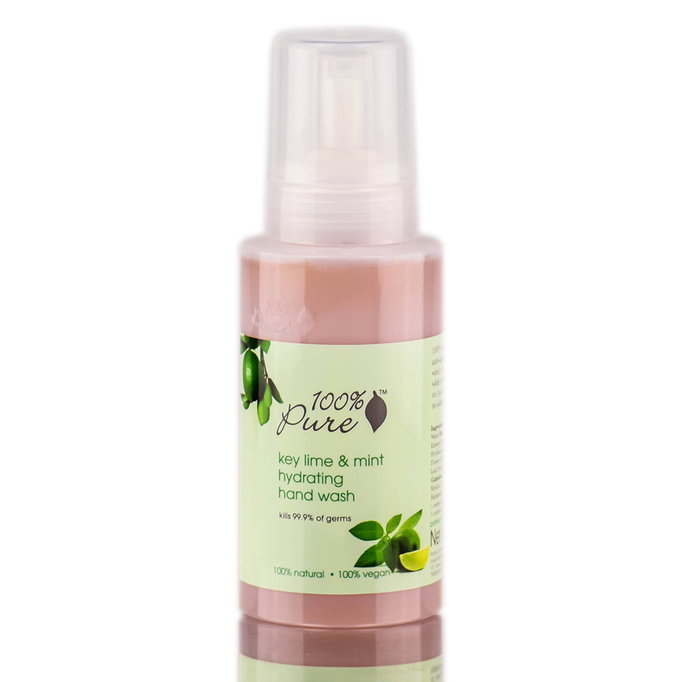 100% Pure Key Lime & Mint Hydrating Hand Wash-image1 100% Pure Key Lime & Mint Hydrating Hand Wash-image1