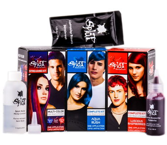 Splat Rebellious Colors Complete Hair Color Dye Kit with Bleach & Developer-image1