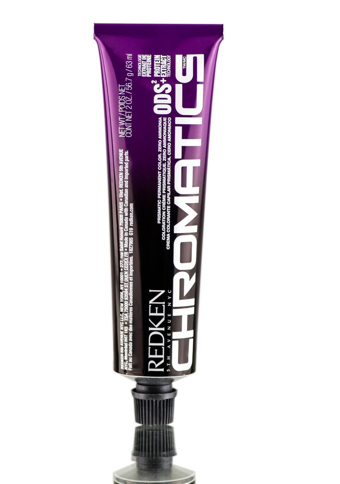 Redken Chromatics Prismatic Oil Delivery Permanent Hair Color Cream, Zero Ammonia