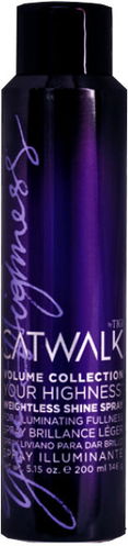 Tigi Catwalk Volume Collection - Your Highness Weightless Shine Spray