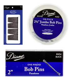 Other Accessories: Diane Bobby Black Pins-image1