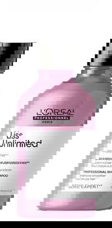 L'Oreal Serie Expert - Liss Unlimited ProKeratin Shampoo, Intensive Smoother for Unruly Hair