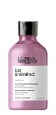L'Oreal Serie Expert - Liss Unlimited ProKeratin Shampoo, Intensive Smoother for Unruly Hair-image1