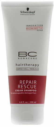 Schwarzkopf Professional BC Bonacure Repair Rescue Cream Shampoo