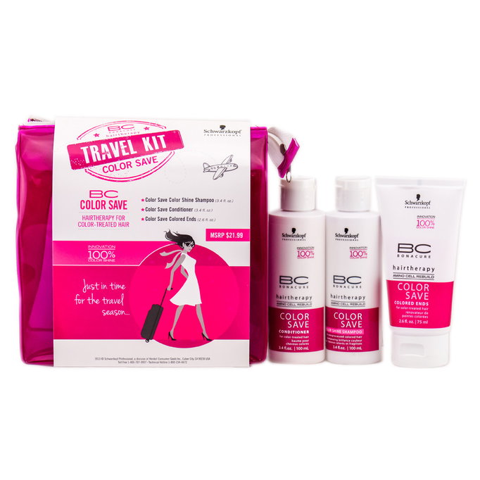 Schwarzkopf BC Bonacure Color Save - Hairtherapy Color-Treated Hair -Travel Kit-image1