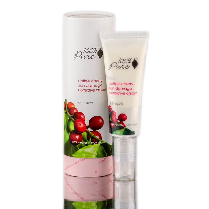 100% Pure Coffee Cherry Sun Damage Corrective Cream