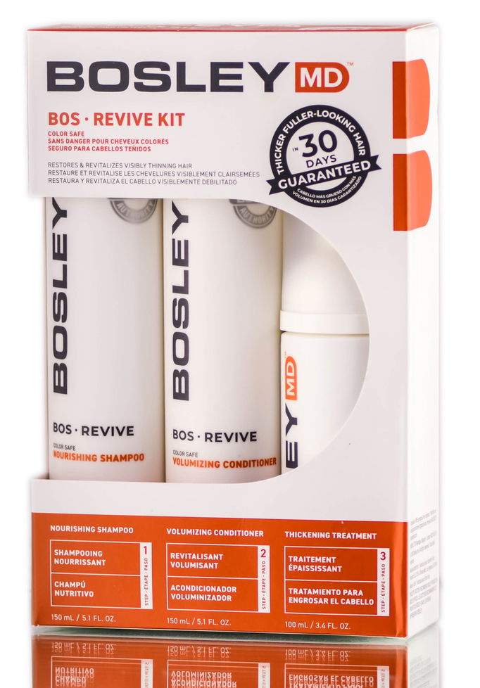 BosleyMD Revive Starter Pack for Visibly Thinning / Color-Treated Hair