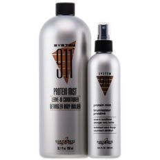 Hayashi System 911 Protein Mist Leave-In Conditioner - Detangler Body Builder