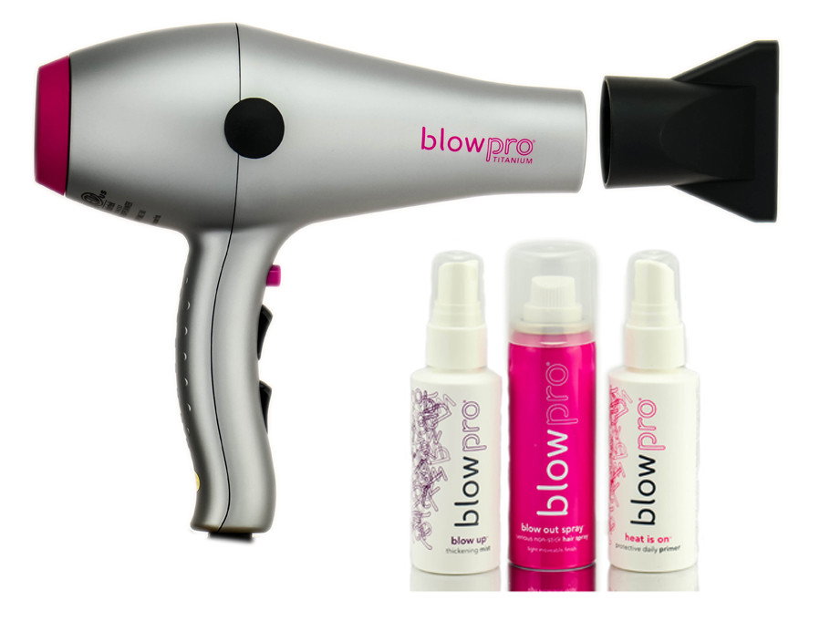 Blow Pro Titanium Hair Dryer With Starter Kit-image1 Blow Pro Titanium Hair Dryer With Starter Kit-image1