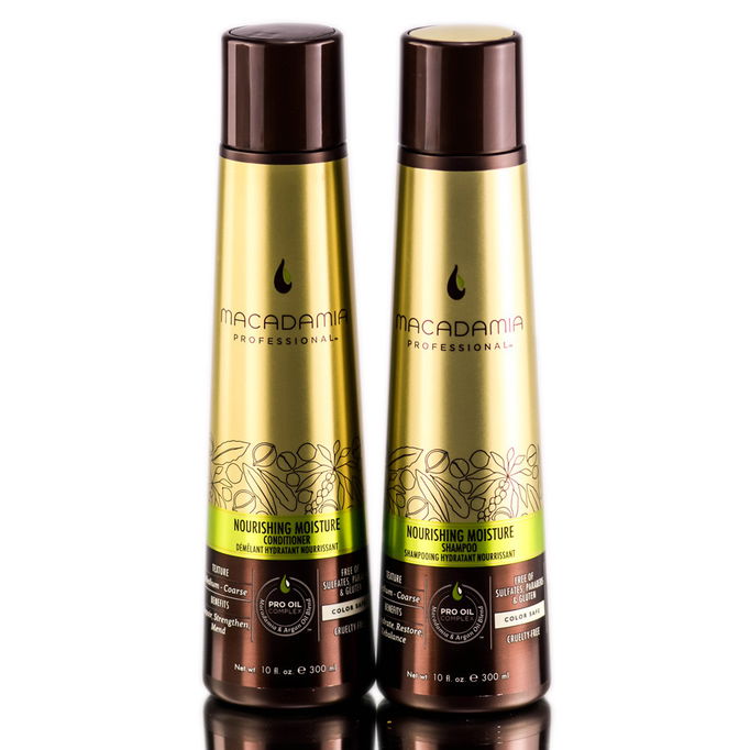 Macadamia Nourishing Moisture Shampoo and Conditioner Bag Set